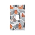 thumbnail image 1 of Yayeee Toggle Light Switch Wall Plate 1-Gang 4.5"x2.7" Home Decorative Outlet Cover, Gray Snow Houses, 1 of 7