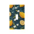 thumbnail image 1 of Yayeee Toggle Light Switch Wall Plate 1-Gang 4.5"x2.7" Home Decorative Outlet Cover, Green Lemons, 1 of 7