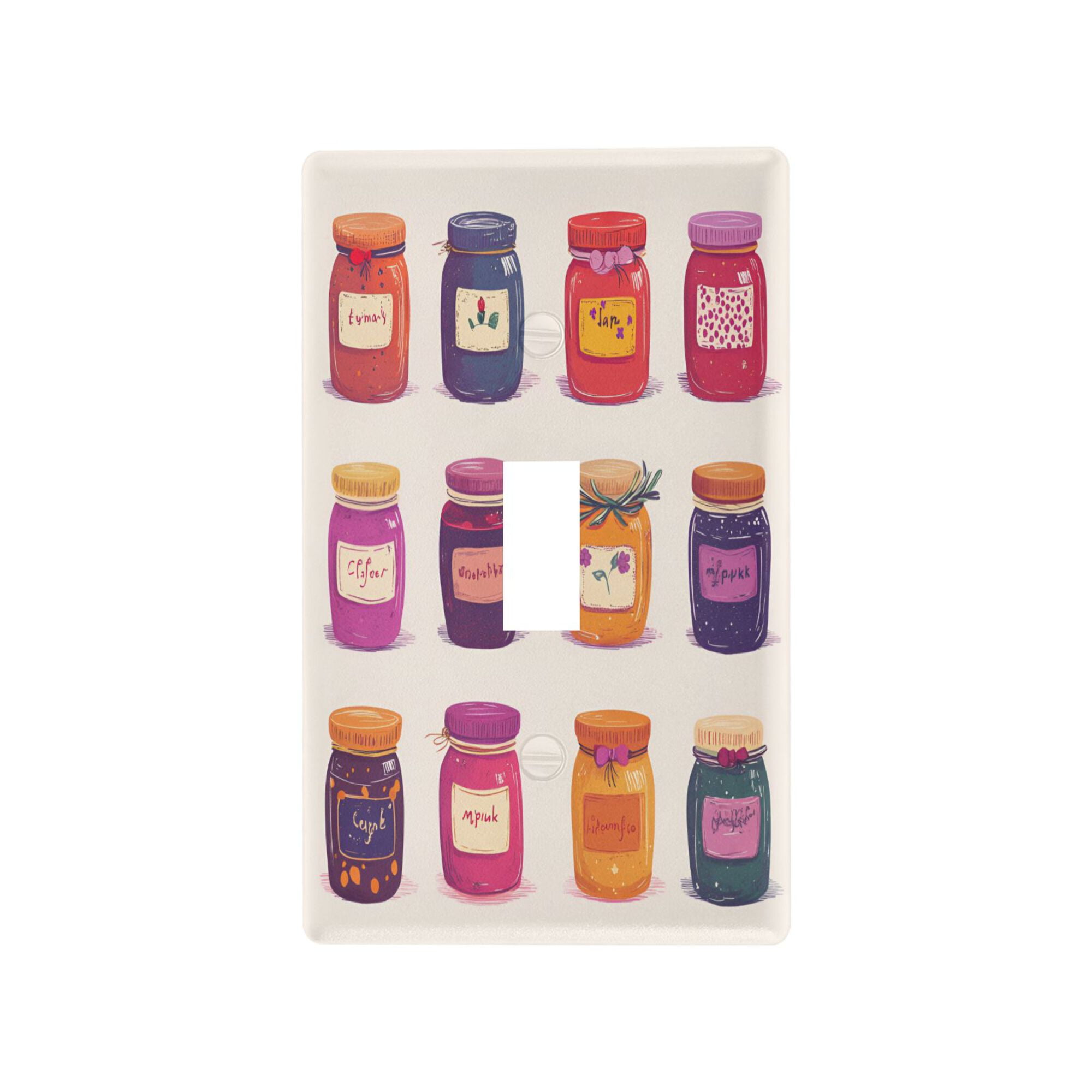 Yayeee Toggle Light Switch Wall Plate 1-Gang 4.5
