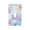 thumbnail image 1 of Yayeee Toggle Light Switch Wall Plate 1-Gang 4.5"x2.7" Home Decorative Outlet Cover, Pastel Flower Pattern, 1 of 7
