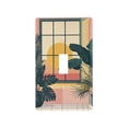 thumbnail image 1 of Yayeee Toggle Light Switch Wall Plate 1-Gang 4.5"x2.7" Home Decorative Outlet Cover, Pink Sunset, 1 of 7