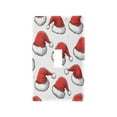 thumbnail image 1 of Yayeee Toggle Light Switch Wall Plate 1-Gang 4.5"x2.7" Home Decorative Outlet Cover, Red Santa Hats Pattern, 1 of 7