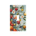 thumbnail image 1 of Yayeee Toggle Light Switch Wall Plate 1-Gang 4.5"x2.7" Home Decorative Outlet Cover, Red Tomatoes, 1 of 7