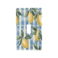 thumbnail image 1 of Yayeee Toggle Light Switch Wall Plate 1-Gang 4.5"x2.7" Home Decorative Outlet Cover, Retro Lemon Leaves, 1 of 7