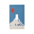thumbnail image 1 of Yayeee Toggle Light Switch Wall Plate 1-Gang 4.5"x2.7" Home Decorative Outlet Cover, Snow Mountain, 1 of 7