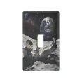 thumbnail image 1 of Yayeee Toggle Light Switch Wall Plate 1-Gang 4.5"x2.7" Home Decorative Outlet Cover, Space Earth, 1 of 7