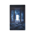 thumbnail image 1 of Yayeee Toggle Light Switch Wall Plate 1-Gang 4.5"x2.7" Home Decorative Outlet Cover, Window Space, 1 of 7