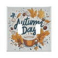 thumbnail image 1 of Yayeee Toggle Light Switch Wall Plate 2-Gang 4.56"x4.48" Decorative Outlet Cover, Autumn Day with Cocoa Pattern, 1 of 7
