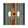 thumbnail image 1 of Yayeee Toggle Light Switch Wall Plate 2-Gang 4.56"x4.48" Decorative Outlet Cover, Geometric Stripes, 1 of 7