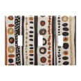 thumbnail image 1 of Yayeee Toggle Light Switch Wall Plate 3-Gang 6.37"x4.48" Decorative Outlet Cover, Black Abstract Dots, 1 of 7