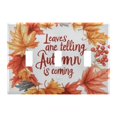 thumbnail image 1 of Yayeee Toggle Light Switch Wall Plate 3-Gang 6.37"x4.48" Decorative Outlet Cover, Leaves Pattern, 1 of 7