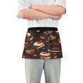 thumbnail image 1 of Yayeee Waist Apron with Pockets for Cooking Waterproof Half Server Aprons, Chocolate Cakes, 1 of 7
