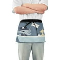 thumbnail image 1 of Yayeee Waist Apron with Pockets for Cooking Waterproof Half Server Aprons, Cute Animals, 1 of 7