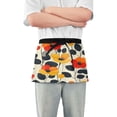 thumbnail image 1 of Yayeee Waist Apron with Pockets for Cooking Waterproof Half Server Aprons, Floral Pattern, 1 of 7