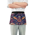 thumbnail image 1 of Yayeee Waist Apron with Pockets for Cooking Waterproof Half Server Aprons, Geometric Eagle, 1 of 7