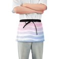 thumbnail image 1 of Yayeee Waist Apron with Pockets for Cooking Waterproof Half Server Aprons, Light Blue Gradient, 1 of 7