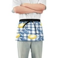 thumbnail image 1 of Yayeee Waist Apron with Pockets for Cooking Waterproof Half Server Aprons, Light Lemon, 1 of 7