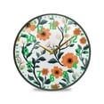 thumbnail image 1 of Yayeee Wall Clock Battery Operated 11.9" Silent Quartz Non-Ticking for Living Room Decor, Flowers Pattern, 1 of 8