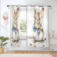 thumbnail image 1 of Yayeee Window Curtains Set of 2 for Living Room Light Filtering 63"x52", Mouse Eats Cookies, 1 of 7