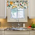 thumbnail image 1 of Yayeee Window Valance for Kitchen Farmhouse Rod Pocket Green Floral Pattern Short Curtain for Living Room, 1 of 6