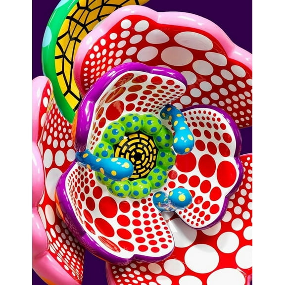 Yayoi Kusama: I Spend Each Day Embracing Flowers, (Hardcover)