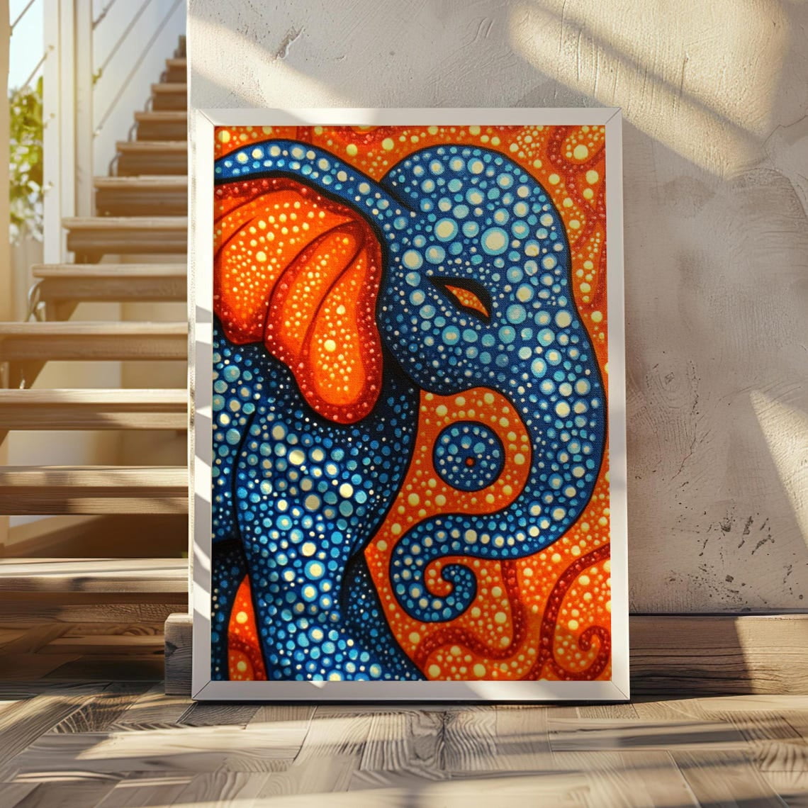 Yayoi Kusama-Inspired Art Print, Polka Dot Artwork, Modern Abstract Art ...