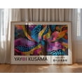 thumbnail image 1 of Yayoi Kusama Poster - Colorful Japandi Wall Art As Yayoi Kusama Print, Abstract Kusama Poster, Japanese Poster, Japanese Wall Art Wall Art, Modern Wall Decor, 8x12 UNFRAMED, 1 of 2