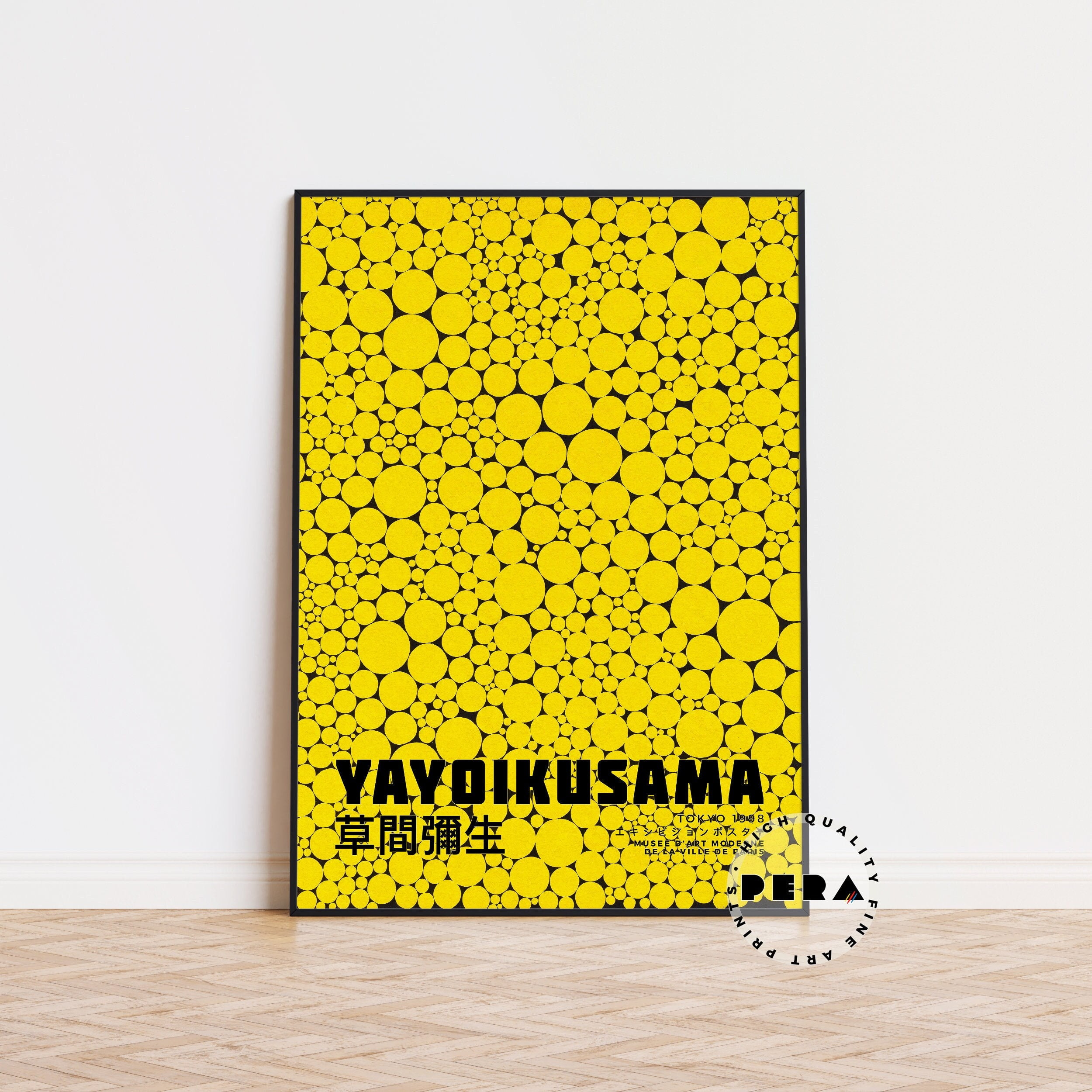 Yayoi Kusama Print, Japanese Art Poster, Pop Art Poster, Kusama Art ...