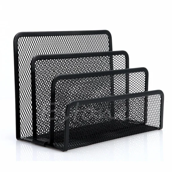 Yayun Letter-Size Desktop File Organizer, Black