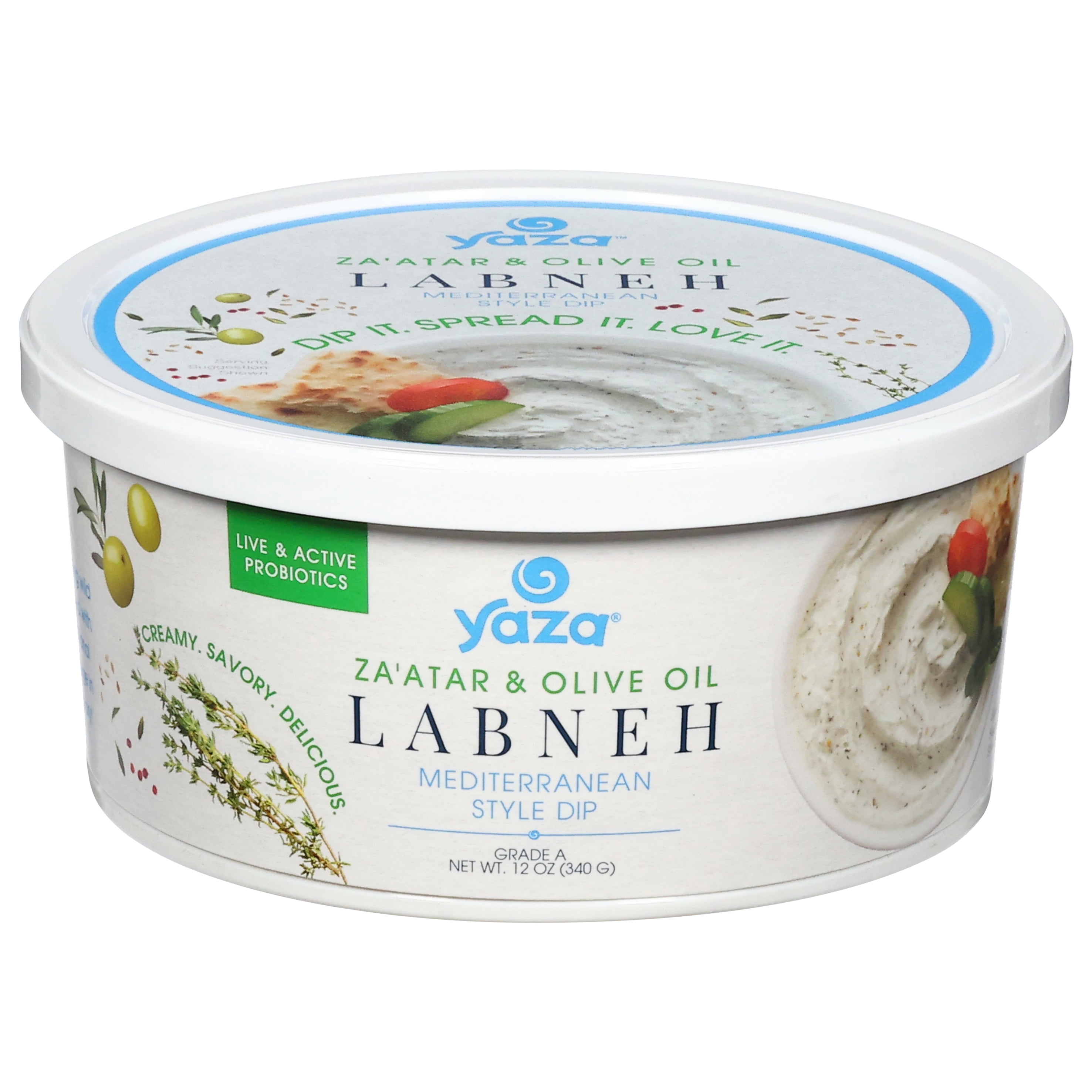 Yaza Za'atar & Olive Oil Labneh 12 oz