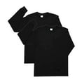thumbnail image 1 of Yazbek Men's Heavy Weight (5.9-Ounce) Crew Neck Long Sleeve T-Shirt - (2-Pack), 1 of 9