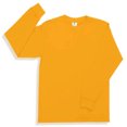 thumbnail image 1 of Yazbek Men's Heavy Weight (5.9-Ounce) Crew Neck Long Sleeve T-Shirt - Gold, 1 of 3