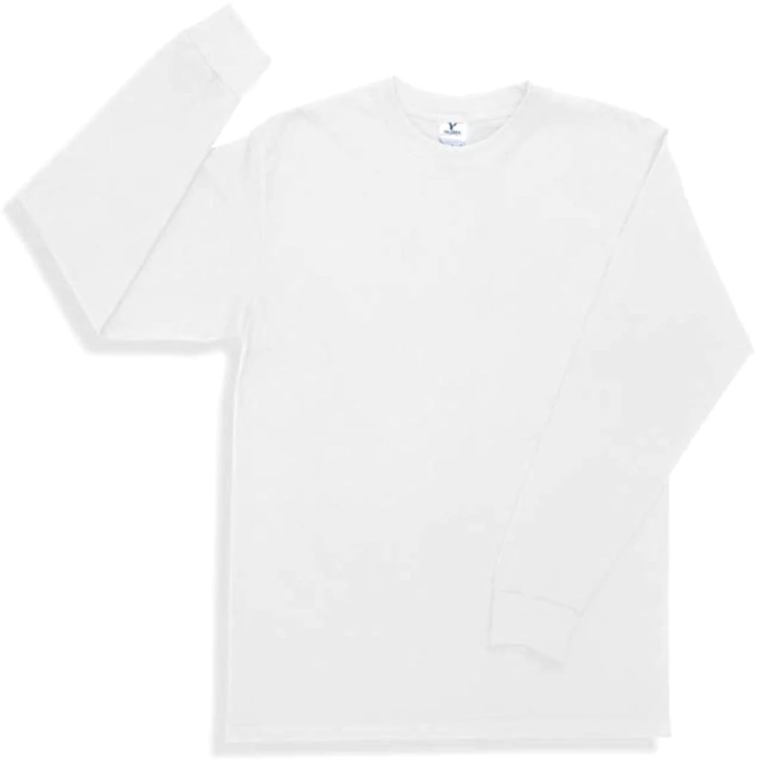 Yazbek Men's Heavy Weight (5.9-Ounce) Crew Neck Long Sleeve T-Shirt ...