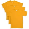 thumbnail image 1 of Yazbek Men's Heavy Weight (5.9-Ounce) Crew Neck Short Sleeve T-Shirt - 3-Pack …, 1 of 10