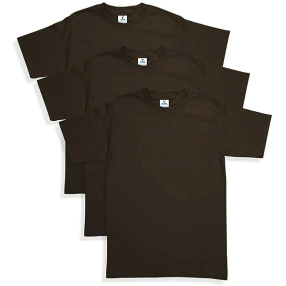 Yazbek Men's Heavy Weight (5.9-Ounce) Crew Neck Short Sleeve T-Shirt - 3-Pack …