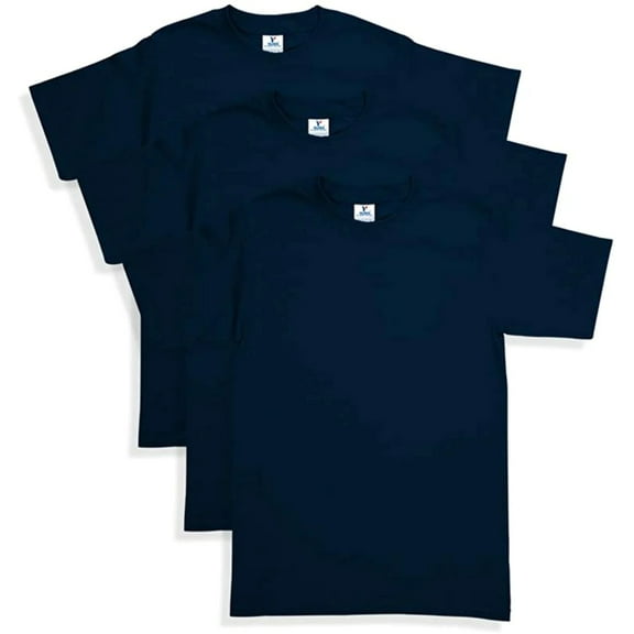Yazbek Men's Heavy Weight (5.9-Ounce) Crew Neck Short Sleeve T-Shirt - 3-Pack …