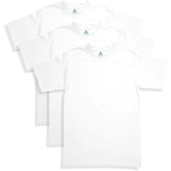 Yazbek Men's Heavy Weight (5.9-Ounce) Crew Neck Short Sleeve T-Shirt - 3-Pack …