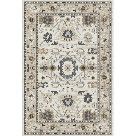 Dynamic Rugs YAZD 5.3X7.7 8531-100 IVORY