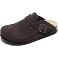 thumbnail image 1 of Yazi Clogs For Women, Womens Clogs- Mules House Slipers With Arch Support And Adjustable Buckle, 1 of 12