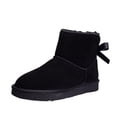 thumbnail image 1 of Yazi Snow Boots Waterproof Faux Suede Boots Fur Warm Lining Shoes Women's Boot  Suede Ankle Boot, 1 of 4