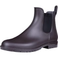 thumbnail image 1 of Yazi Women's Ankle Rain Boots Waterproof Chelsea Boots, 1 of 14