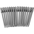 Yazoeiaing 16 Pcs Long Screwdriver Bit Set with 1/4 Inch Hex Shank 4In