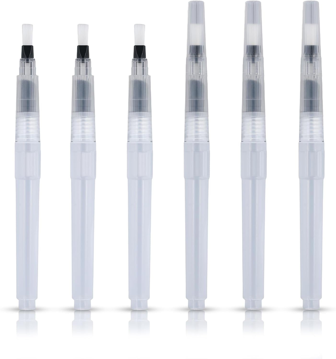 Yazoeiaing 6pcs Pencil Style Envelope Moistener, Letter Sealer Envelope & Stamp Moisteners with