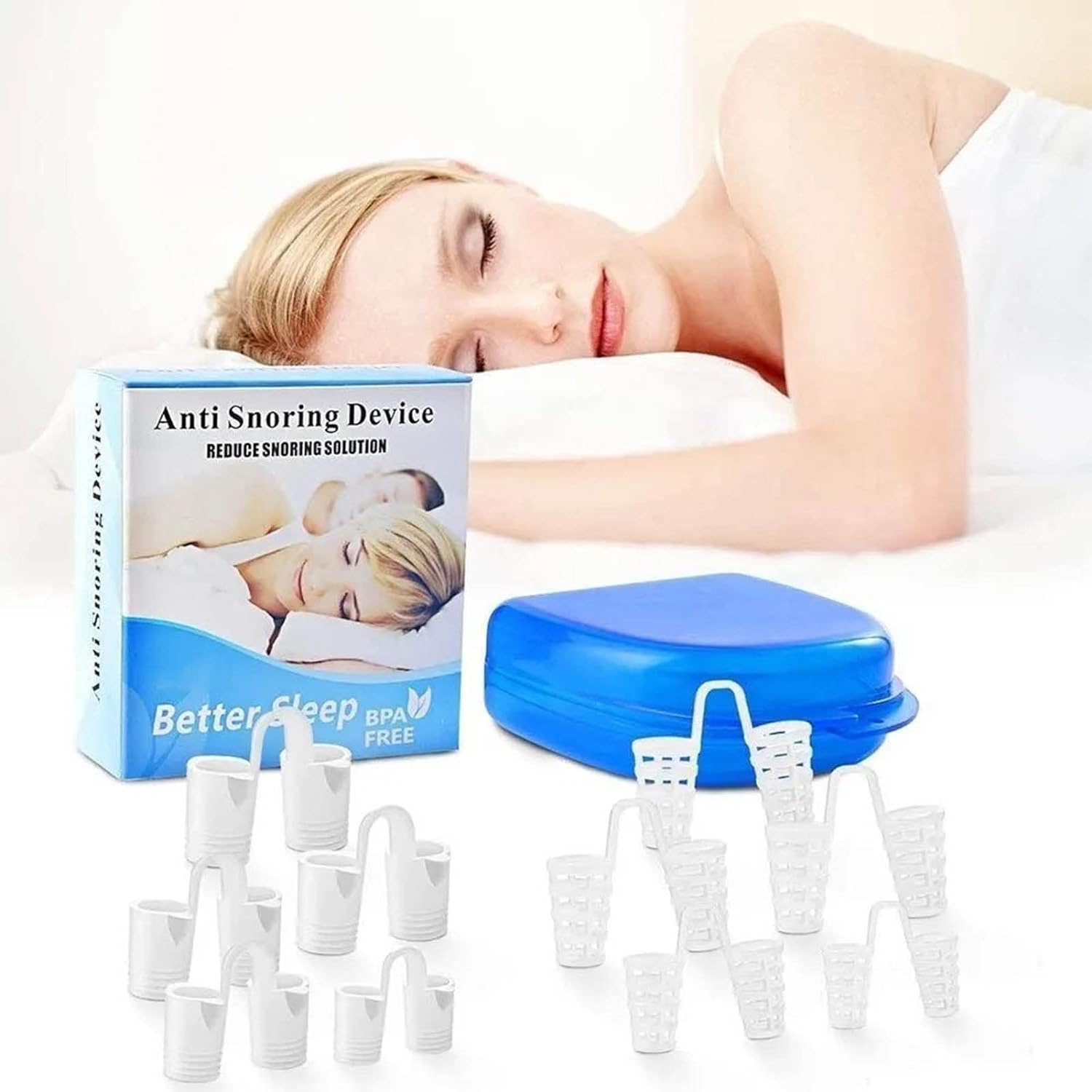 Yazoeiaing 8Pcs Nasal Dilator,Nose Vent Sinus Relief Dilator Soft ...