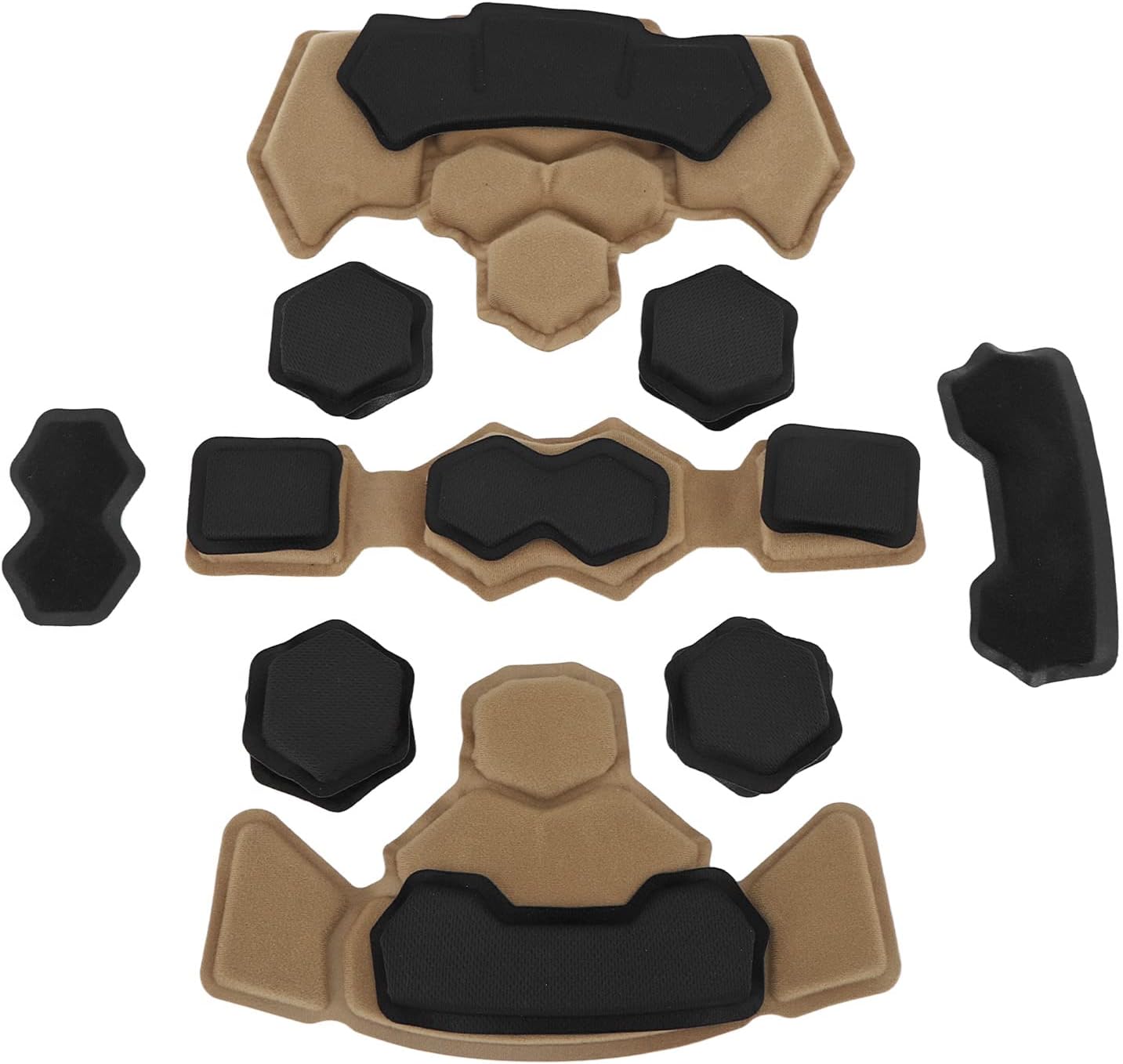 Yazoeiaing Helmet Padding Kit, Easy to Install & Clean, Universal Bike