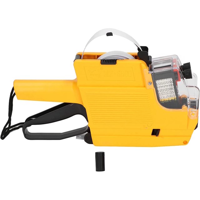 Yazoeiaing MX6600 Price Tag Gun 2 Lines 10 Digits Labeling Machine