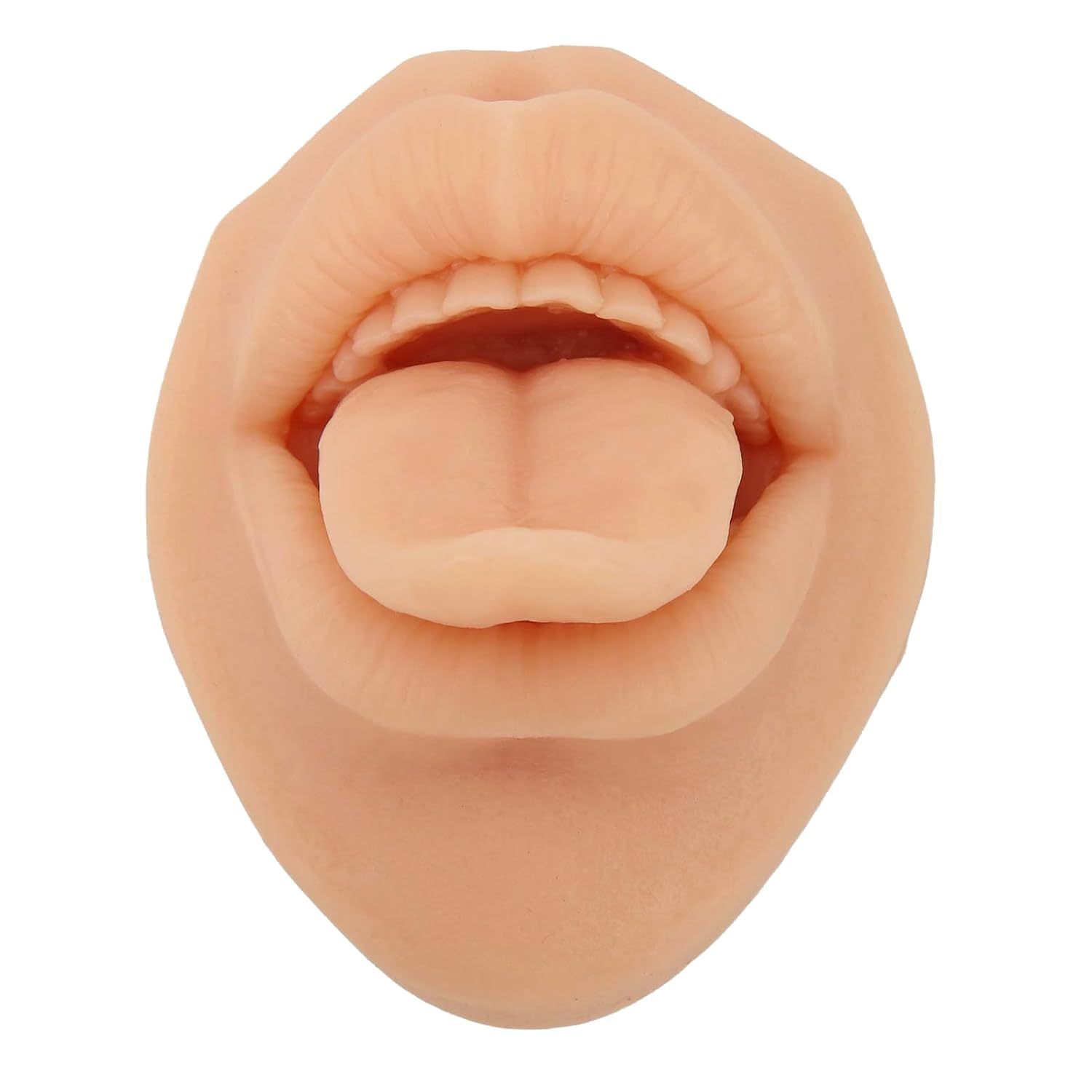 Yazoeiaing Silicone Tongue Mouth Model,Piercing Practice Body Parts