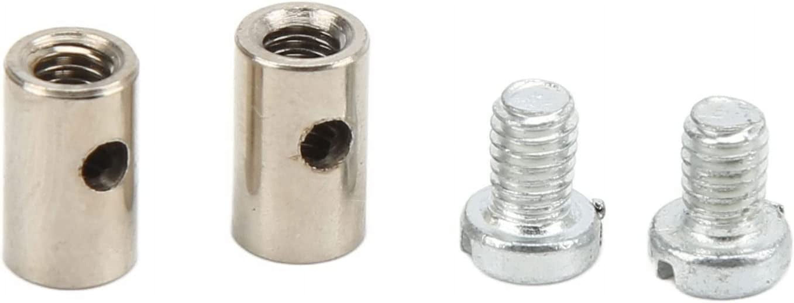 Yazoeiaing Solderless Cable Nipples 6mm/0.2in Motorcycle Solderless