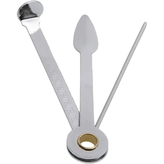 Yazoeiaing Stainless Steel 3 in 1 Tobacco Pipe Tool Cleaner - Smoking Pipe Reamer Tamper Pokers Tool Tobacco Pipe Cleaners Pipe Cleaners Tobacco Pipes Q6G-1257