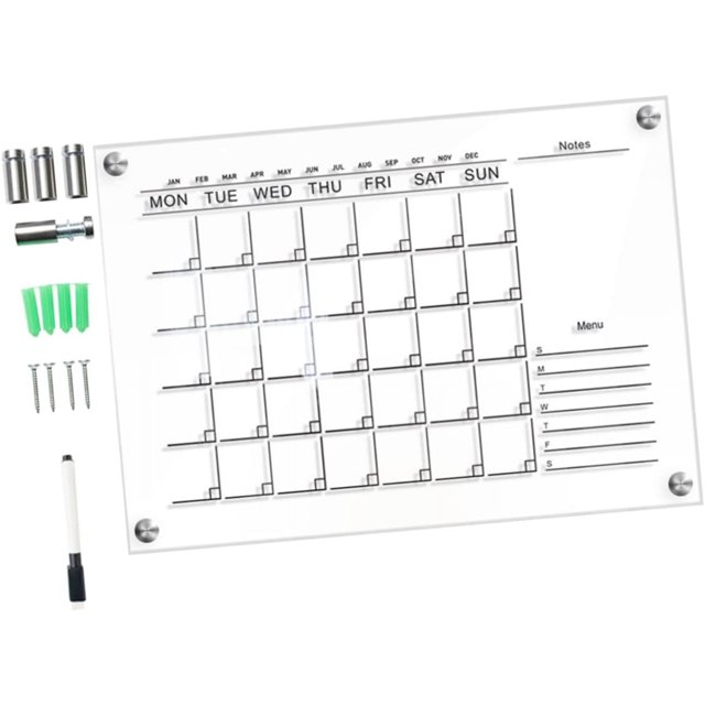 Yazoeiaing Weekly Planner Board Wedding Frame Frames Home Sign